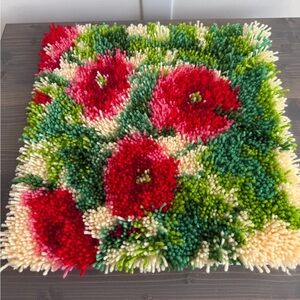 Hook & latch throw pillow cover